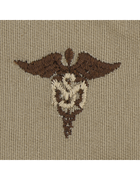 Army Officer Branch Insignia: Medical Service Corps - Desert Sew On