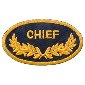 CHIEF OVAL PATCH  