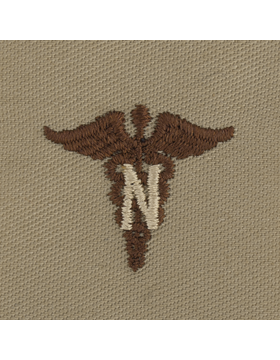 Army Officer Branch Insignia: Nurse - Desert Sew On     
