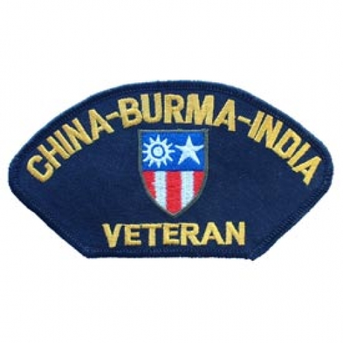 CHINA, BURMA & INDIA HAT PATCH  