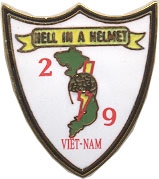 2/9 HELL IN A HELMET PIN  