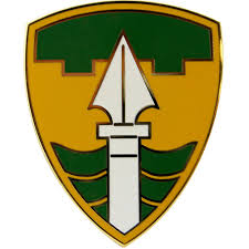 Army Combat Service Identification Badge:  43rd Military Police Brigade