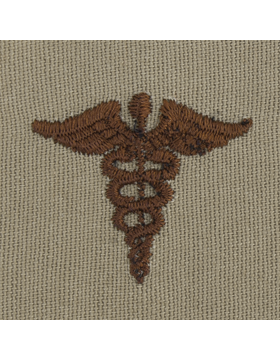 Army Officer Branch Insignia: Medical  - Desert Sew On