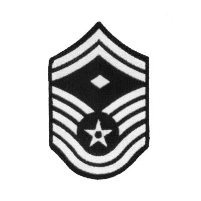 SR. MASTER SERGEANT W/DIAMOND   