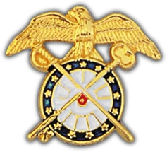 QUARTERMASTER PIN  