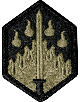 OCP Unit Patch: 48th Chemical Brigade - With Fastener