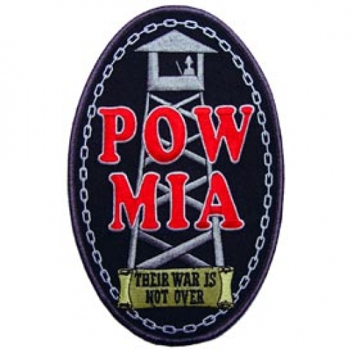 POW MIA 8" PATCH  