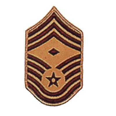 CHIEF MASTER SERGEANT W/DIAMOND   