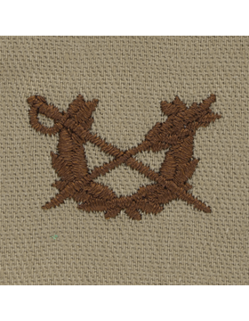 Army Officer Branch Insignia: Judge Advocate General - Desert Sew On    