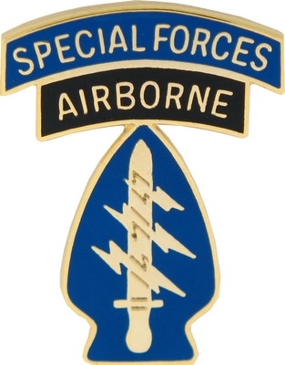SF AIRBORNE PIN  