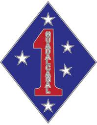 Army Combat Service Identification Badge: 1 Marine Division 