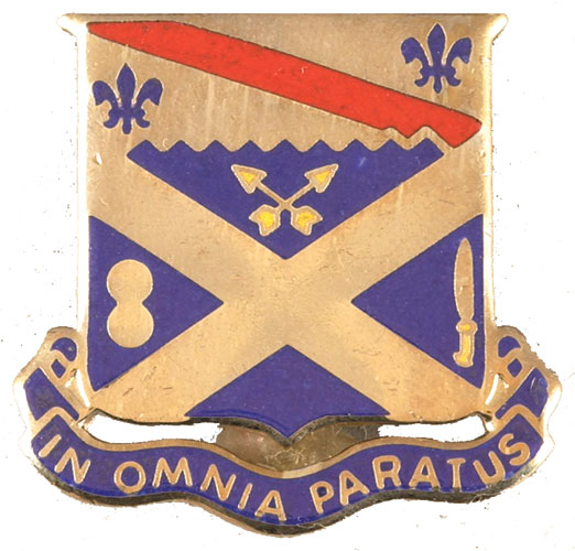 18 INF  (IN OMNIA PARATUS)   