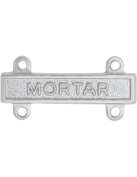 Army Qualification Bar: Mortar - No Shine 