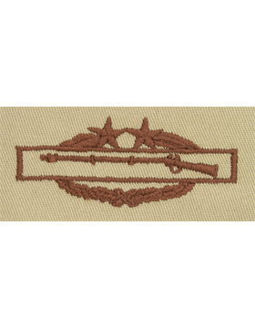 Army Badge: Combat Infantry Third Award - Desert Sew On