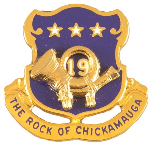 19 INF  (THE ROCK OF CHICKAMAUGA)   