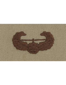 Army Badge: Air Assault - Desert Sew On    