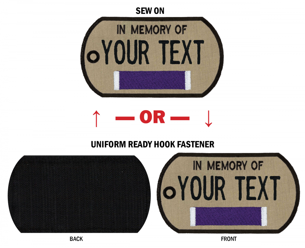 "In Memory Of" Patches