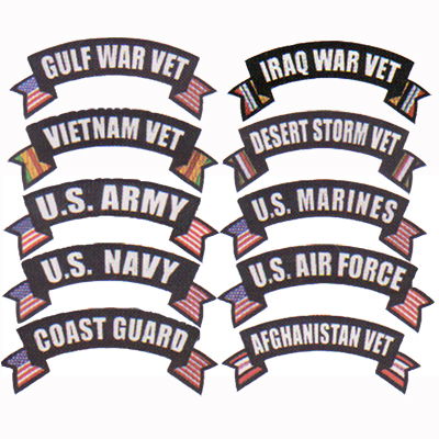 Rocker Back Patches  