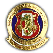 2ND BN 4TH MARINES PIN  