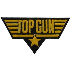 TOP GUN GOLD PATCH  