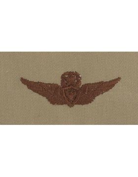 Army Badge: Master Aircraft Crewman - Desert Sew On   
