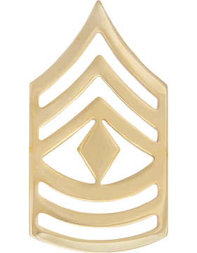 Army Chevron: First Sergeant - No Shine 