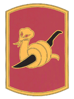 Army Combat Service Identification Badge: 153rd Field Artillery Brigade