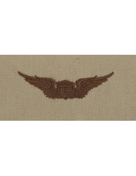 Army Badge: Aviator - Desert Sew On