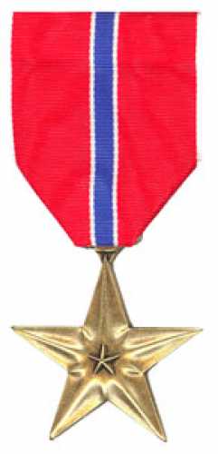 Bronze Star Full sized Medal  