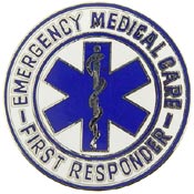 FIRST RESPONDER LOGO PIN 1-1/2"  