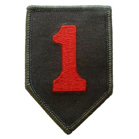 1ST INFANTRY DIVISION PATCH  