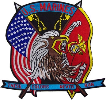USMC "Colors Never Bleed" Patch  