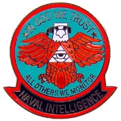 NAVAL INTELLIGENCE EAGLE PIN  