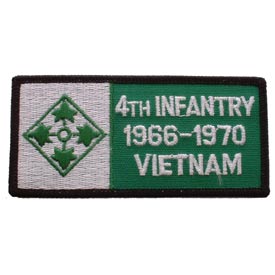 VIETNAM 4TH INF. DIV.1966-1970 PATCH  