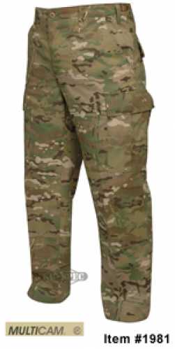 MULTICAM Bdu Trousers  