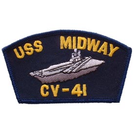 USS MIDWAY PATCH  