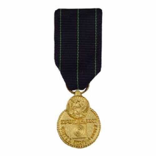 Rifle Marksmanship Mini Medal (Navy)  