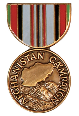 AFGHANISTAN CAMPAIGN PIN  