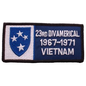 VIETNAM 23RD DIV. AMERICAL 1967-1971 PATCH  