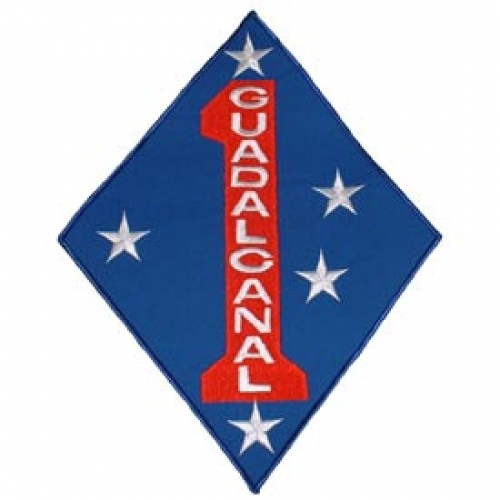 1ST DIVISION GUADALCANAL 12" PATCH  
