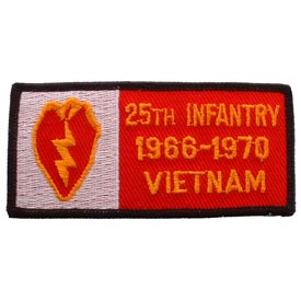 VIETNAM 25TH INF. DIV. 1966-1970 PATCH  
