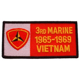 VIETNAM 3RD MARINE DIV. 1965-1969 PATCH  