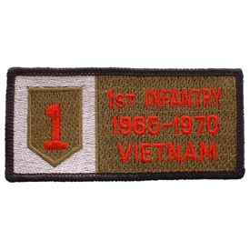 VIETNAM FIRST INF. 1965-1970 PATCH  