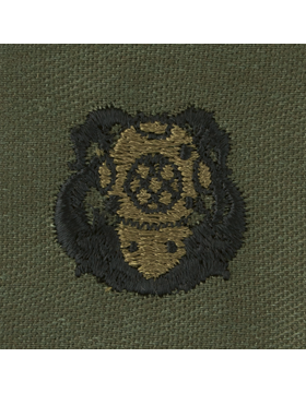 Army Badge: Diver First Class - Subdued Sew On   