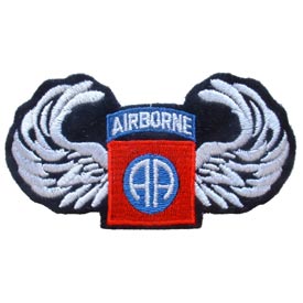 82ND AIRBORNE WINGS PATCH  