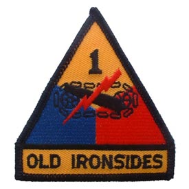 1ST ARMORED DIVISION PATCH  