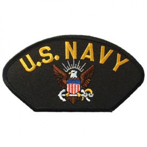 US NAVY HAT PATCH  