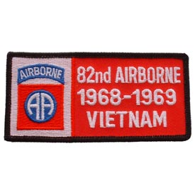 VIETNAM 82ND AIRBORNE 1968-1969 PATCH  