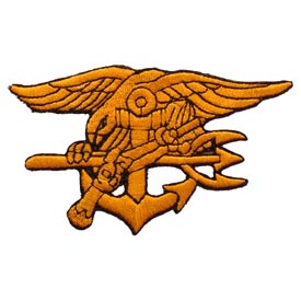 USN SEALS TRIDENT PATCH  