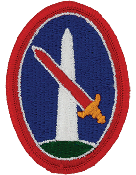  Army Patch Full Color: Military District Of Washington
